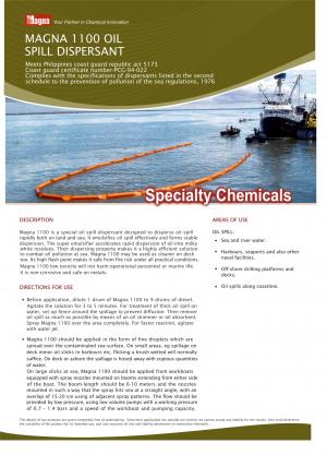 Magna 1100 Oil Spill Dispersant